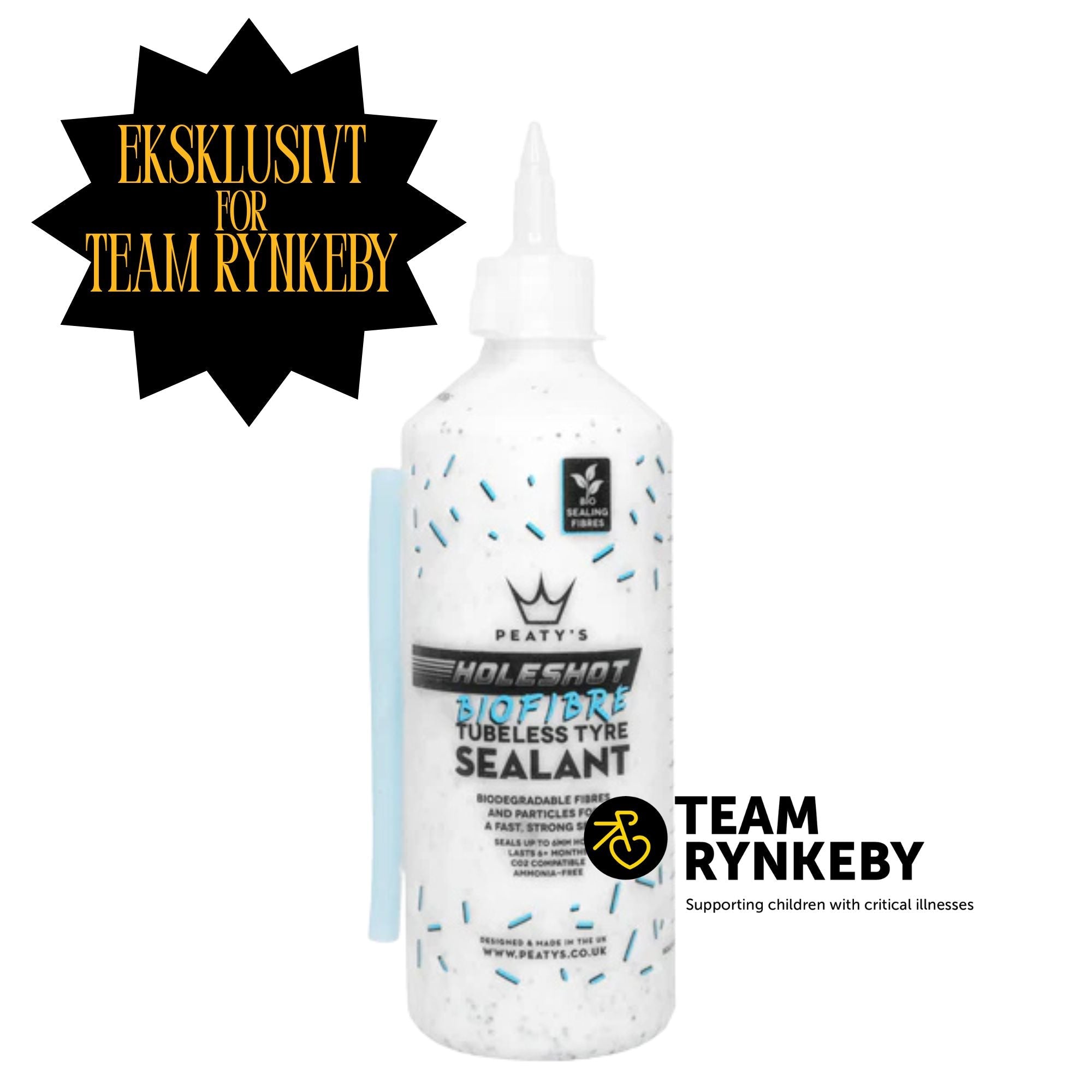 Team Rynkeby komplett Tubeless-pakke – din enkle vei til trygge og problemfrie sykkelturer