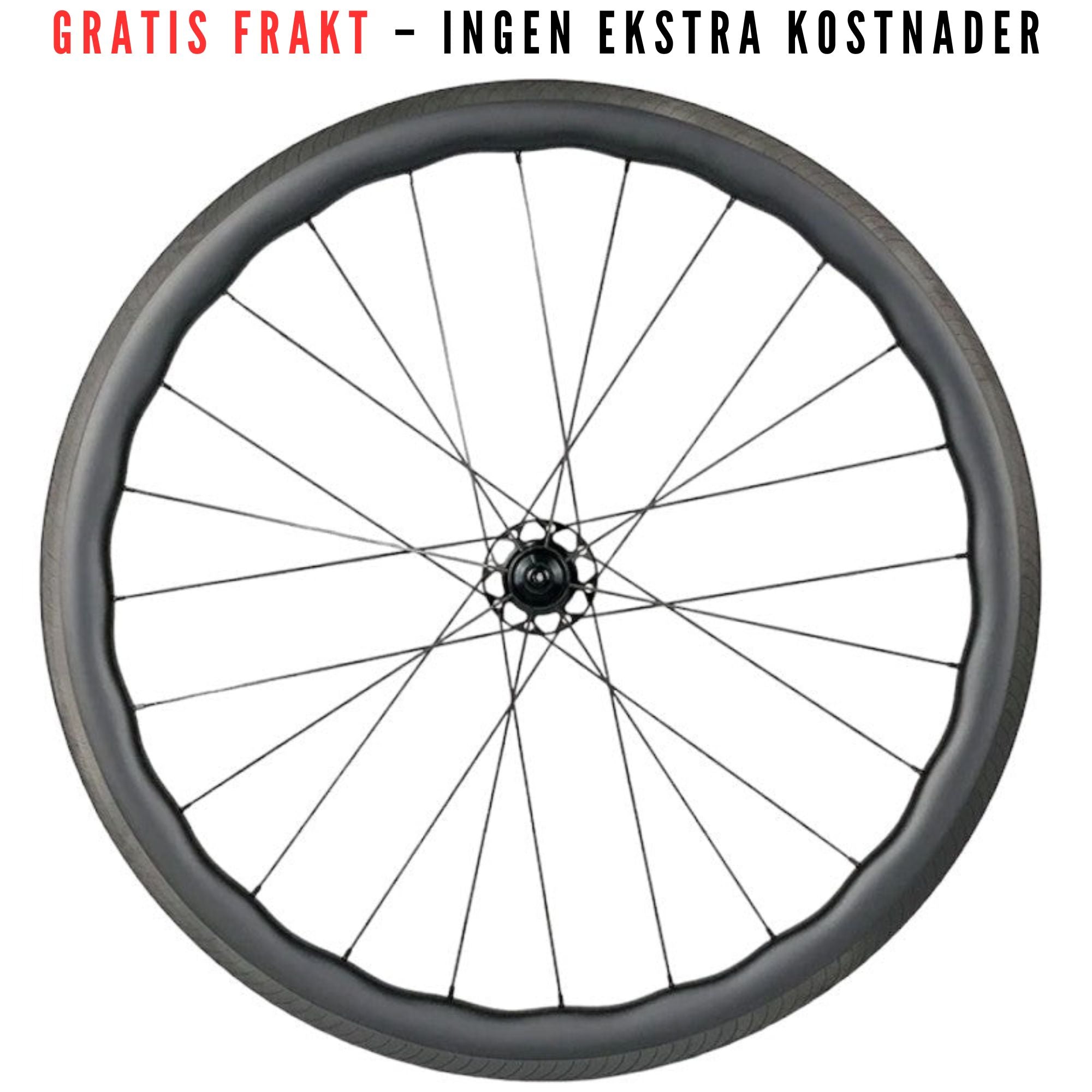 DKBIKE Wave - Karbon felgbrems hjulsett