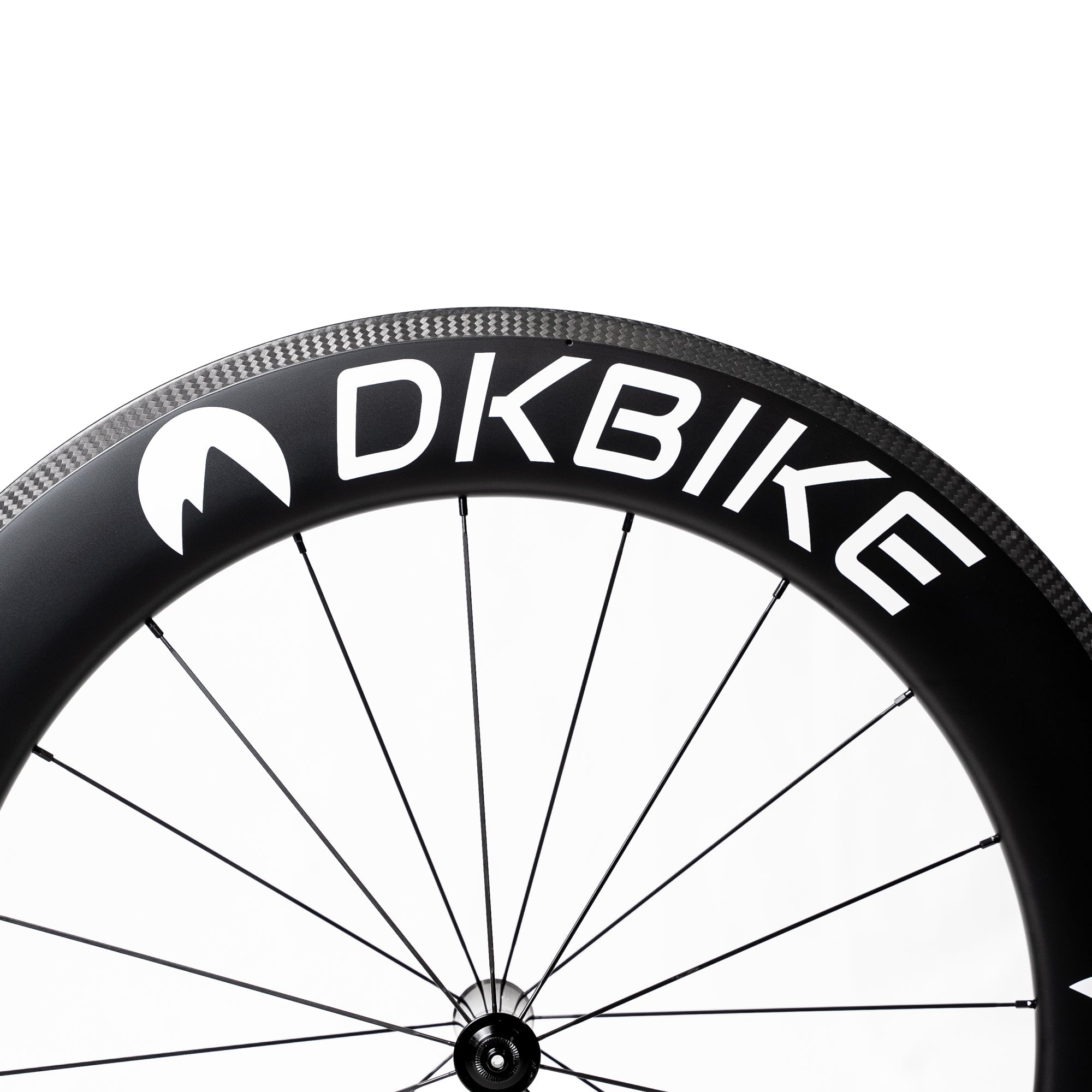 DKBIKE karbon forhjul til fælgbremse - UCI-godkjente hjul