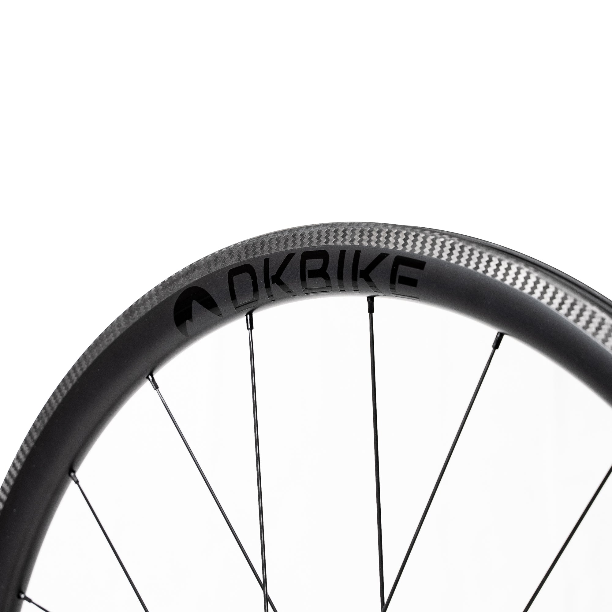 DKBIKE Feather - Karbon Lettvekts felgbrems hjulsett