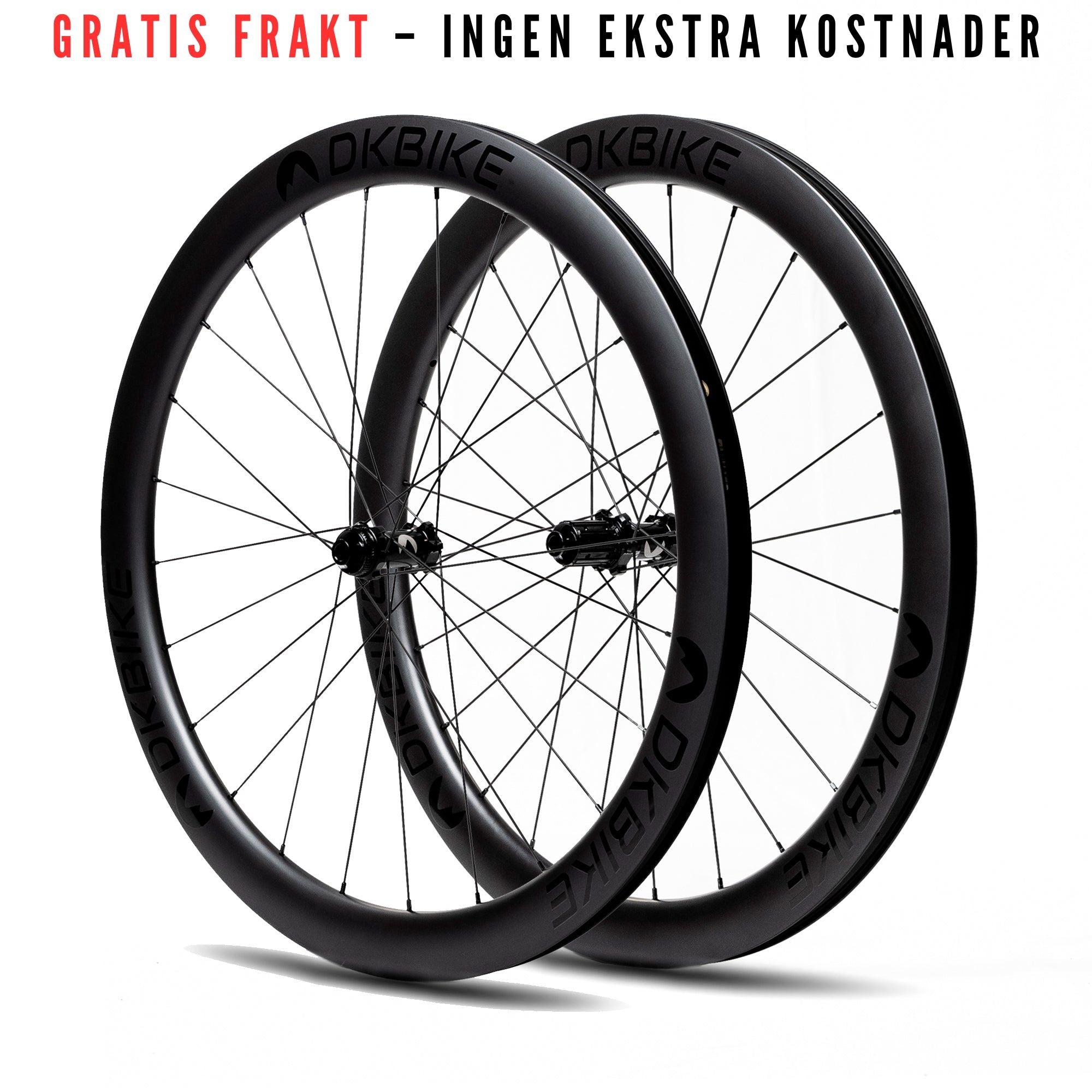 DKBIKE All-Road - Karbon disc hjulsett