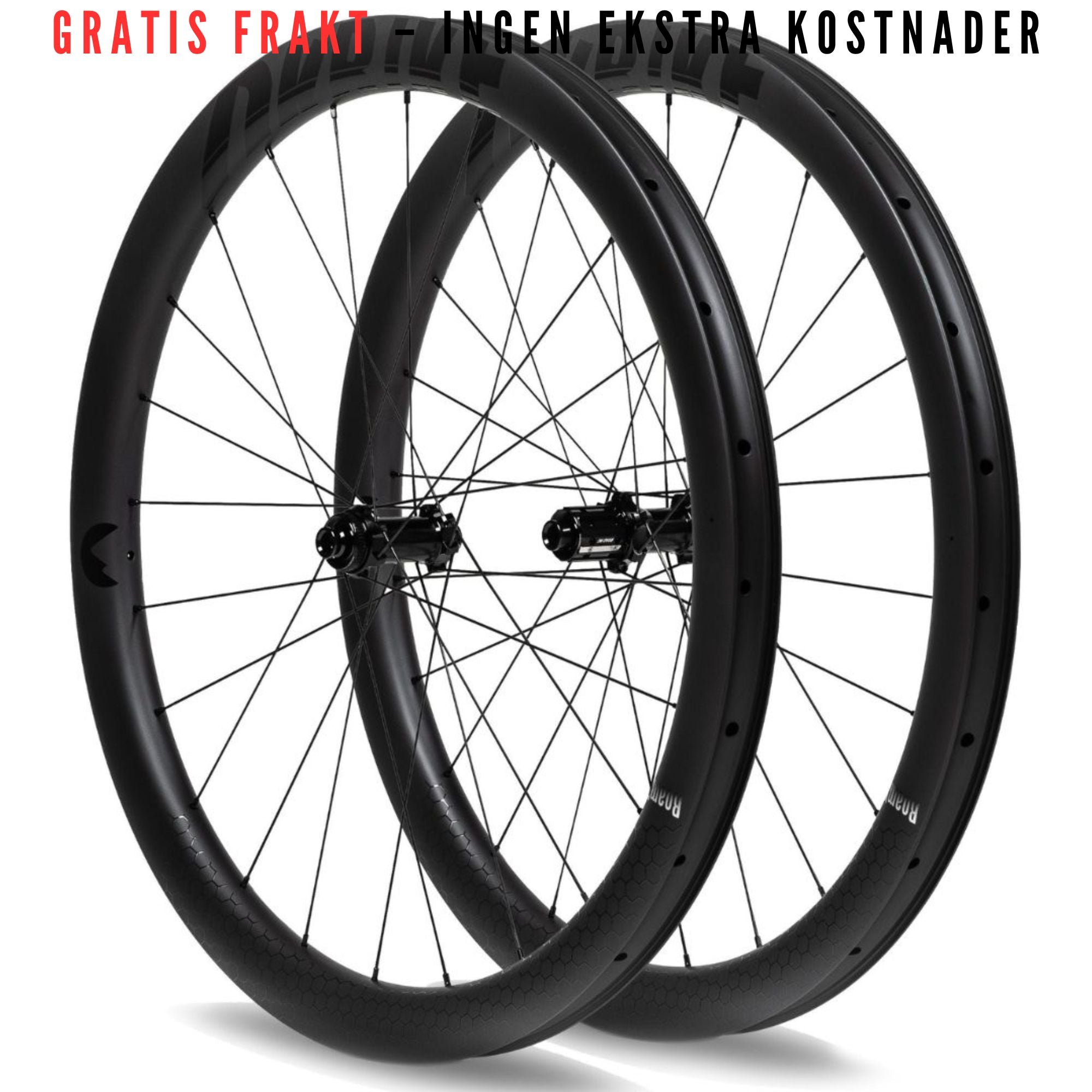 DKBIKE Gravel RoamX - karbon hjulsett